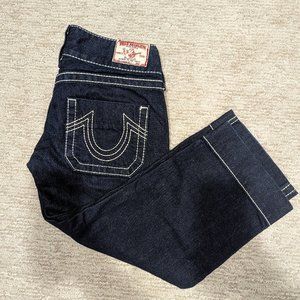 True Religion Low Rise Capri Jeans